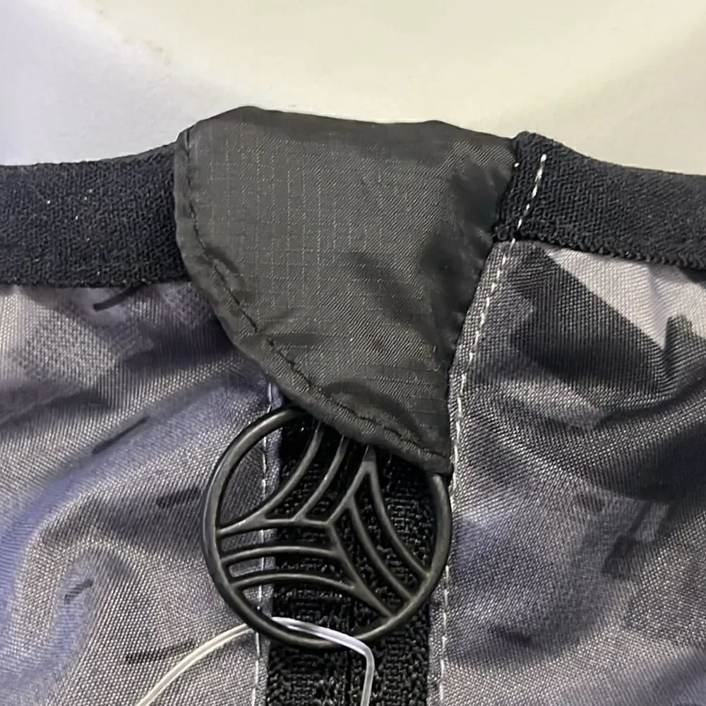 Adidas Black Pullover Camo Hooded Soccer Windbreaker with Longer Back Flap-Small